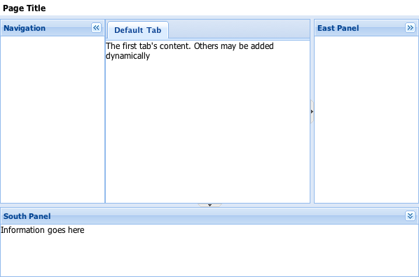 Ext.container.Viewport component