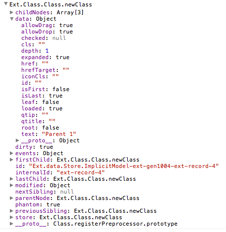 A model instance decorated with the NodeInterface